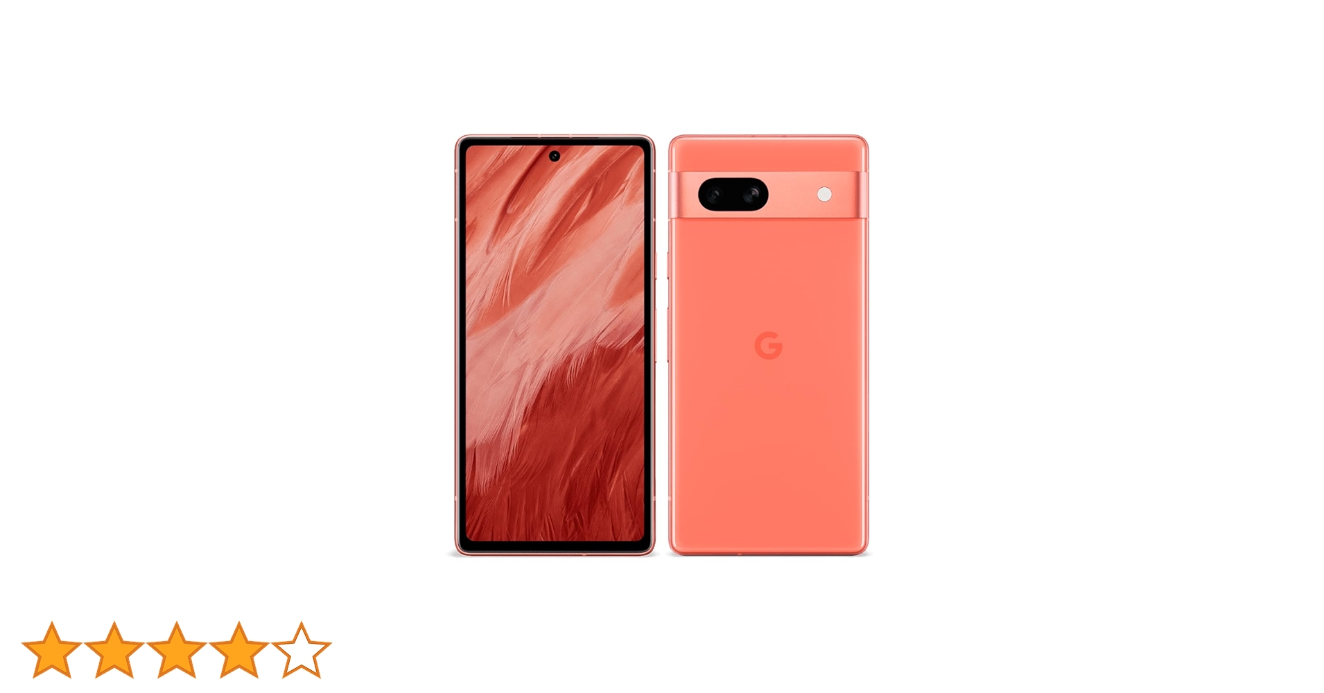 美品　Google Pixel 7a オレンジピンク　スマートフォン本体 目立つサンゴカラーはいかが？ うわさの｢Pixel 7a｣に新色追加か